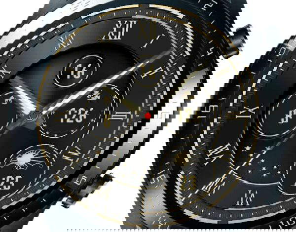 Jupiter GOLD hybrid watch face