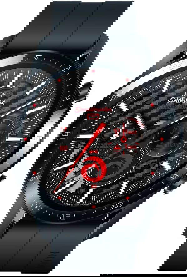 Omega Speedmaster darker side of the moon realistic watch face