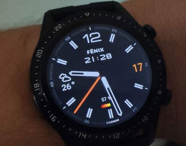 Fenix ported watch face