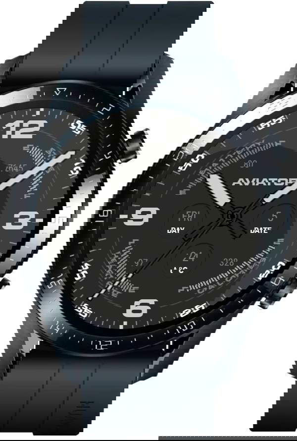 Dark Aviator series watch face theme