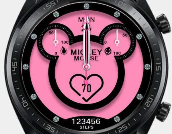 Mickey mouse move hybrid watchface