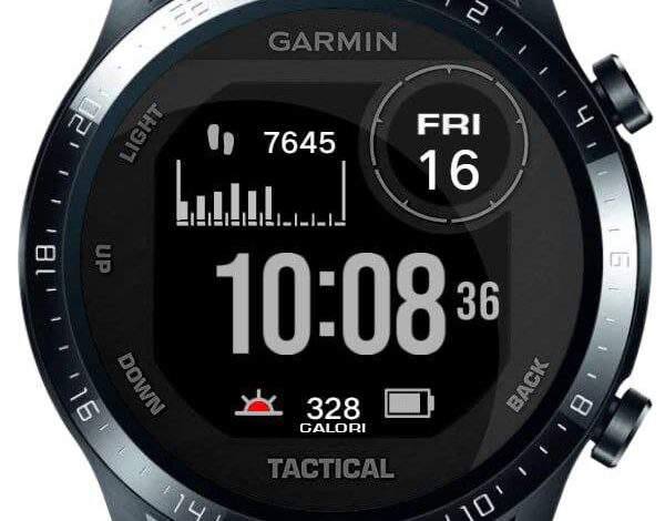 Garmin ported High quality watch face