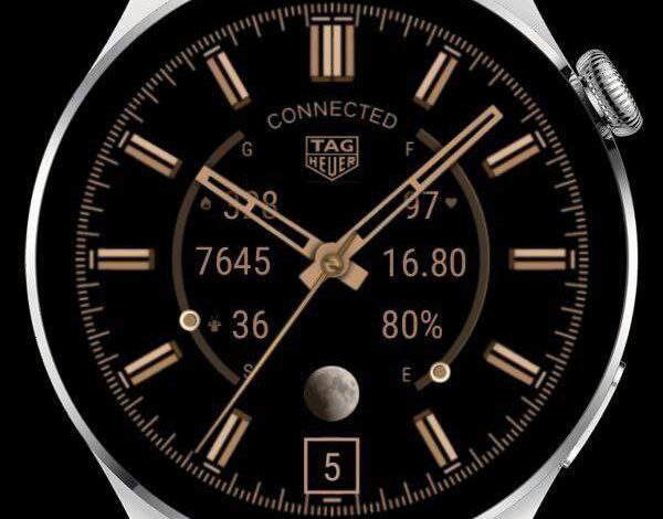 Carrera tag heuer bronze hybrid watch face theme