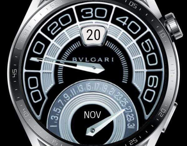 Bvlgari realistic watch face theme