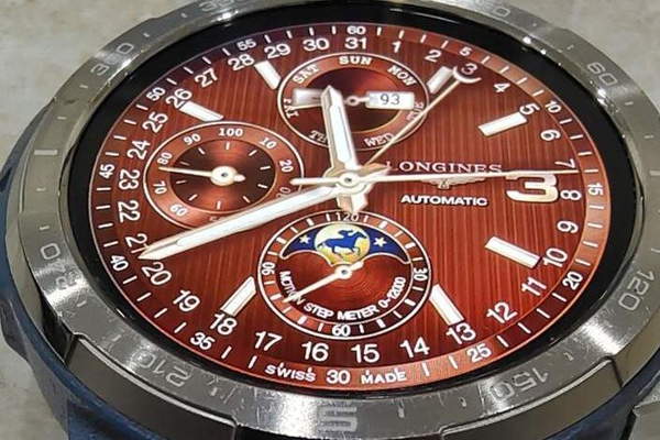Longines automatic realistic HQ moon phase theme