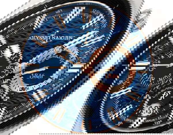 Ulysse nardin blue realistic watch face theme