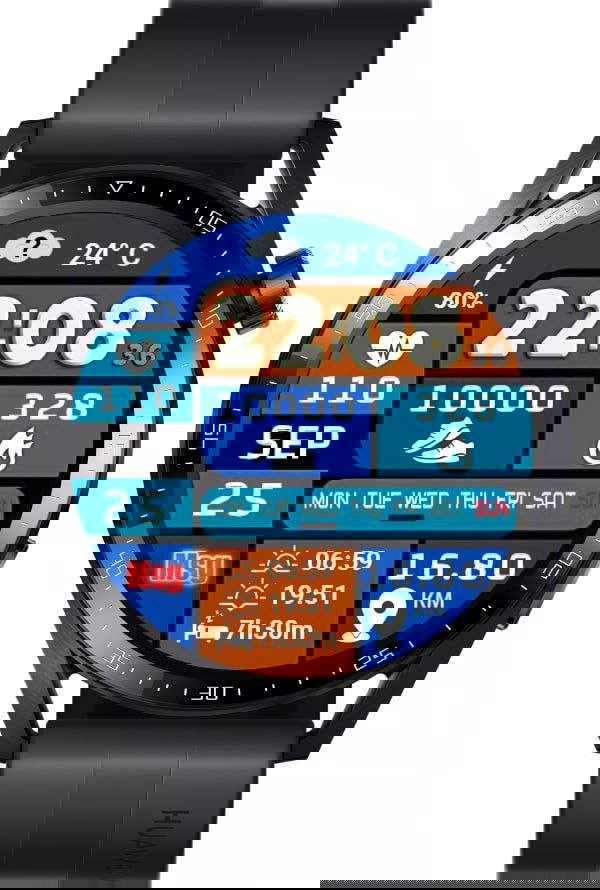 Full of shortcuts and widgets digital theme
