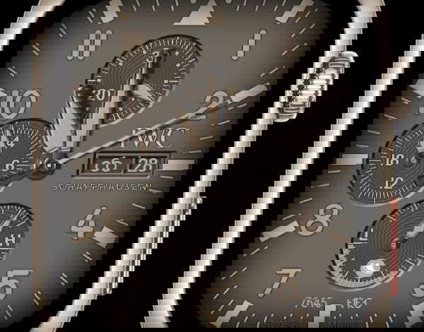 IWC Schaffhausen realistic analog watch face theme
